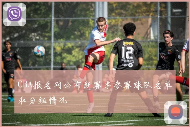 CBA报名网公布新赛季参赛球队名单和分组情况